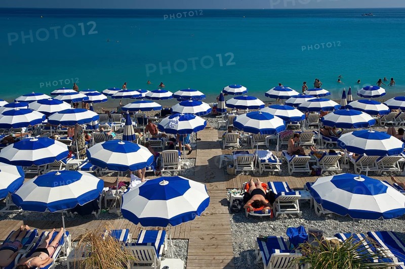 Beach at the Promenade des Anglais