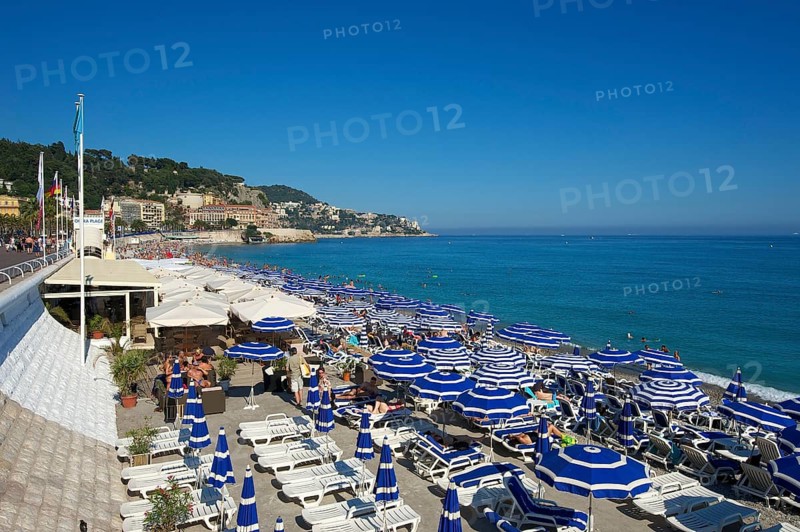 Beach at the Promenade des Anglais
