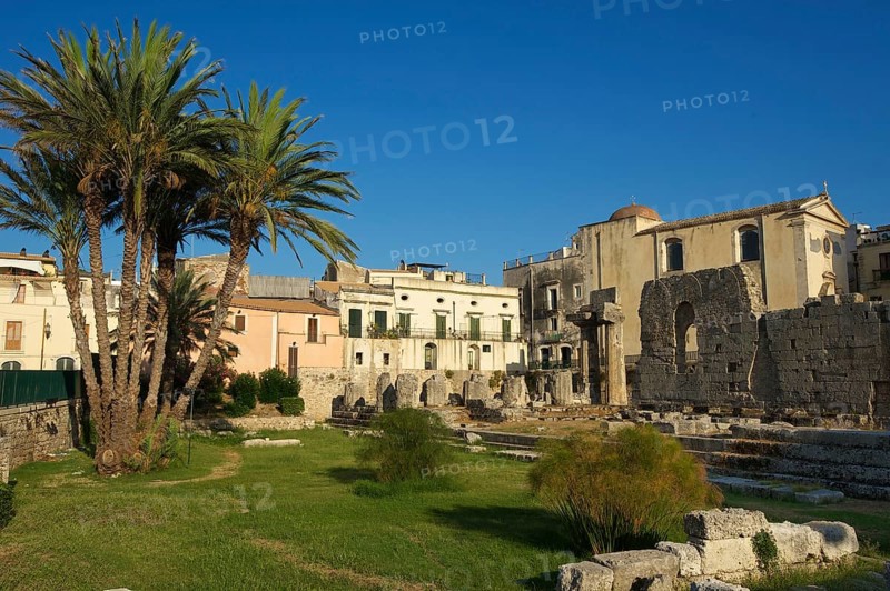 Temple of Apollo in the historic town centre