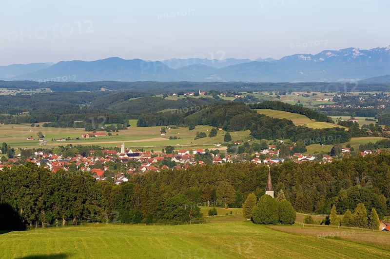 Townscape of Peissenberg