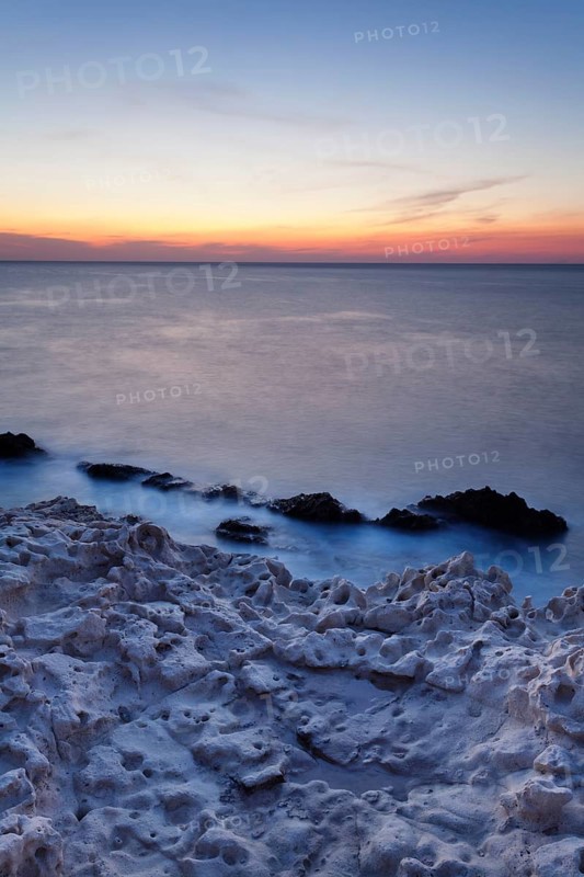 Travertine terraces