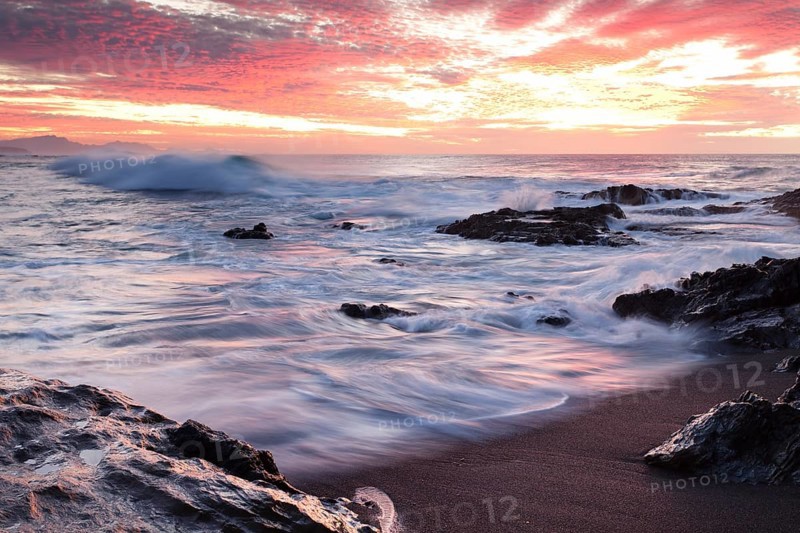Sunset at the beach