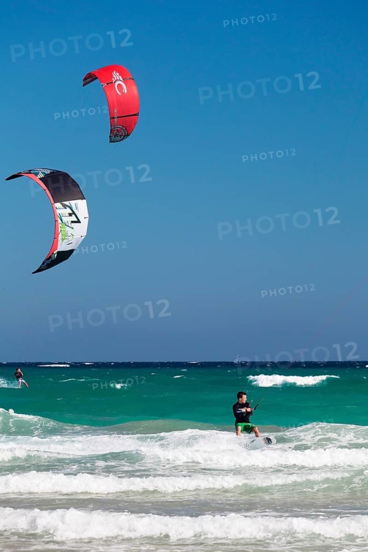 Kitesurfers