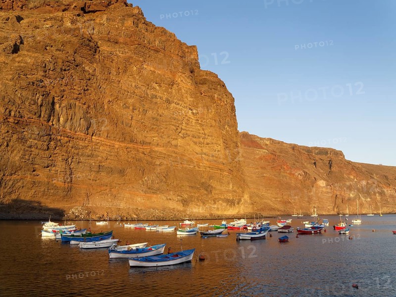 Fishing harbour in Vueltas