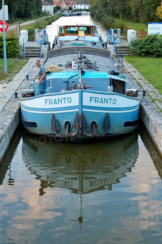 Freighter Franto on the Canal des Vosges