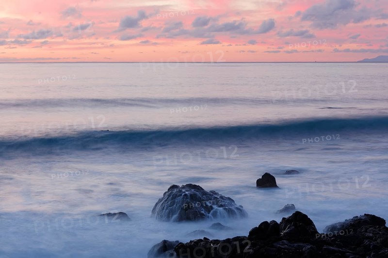 Waves in the evening