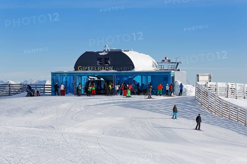 Mountain station of the Gipfelbahn cable car