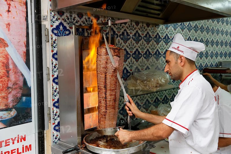 Kebab stand