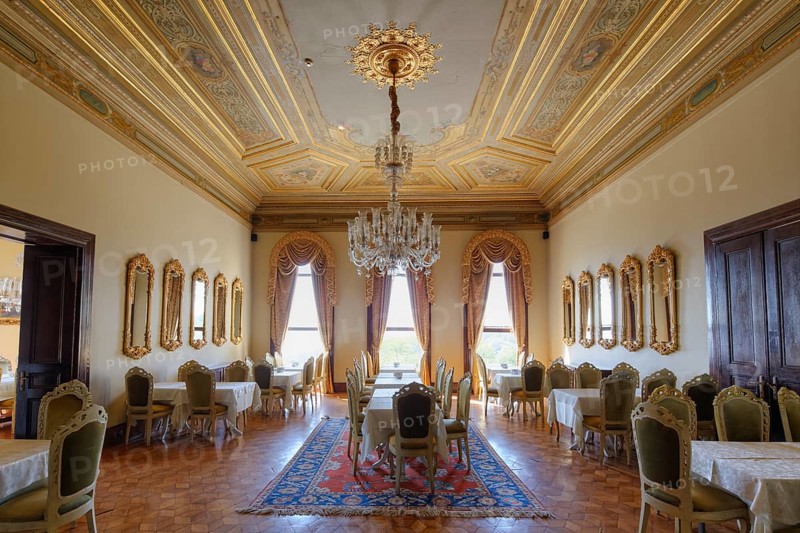 Upper floor of the Malta Pavilion or Malta Kiosk
