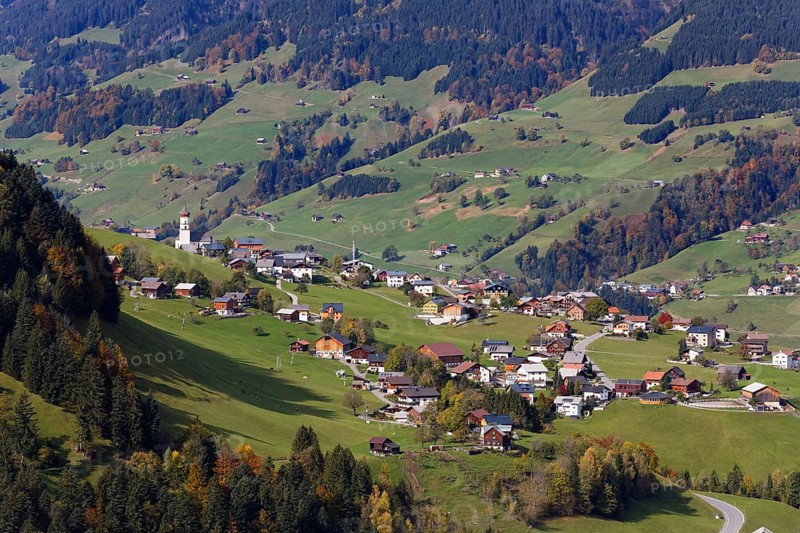 Mountain village