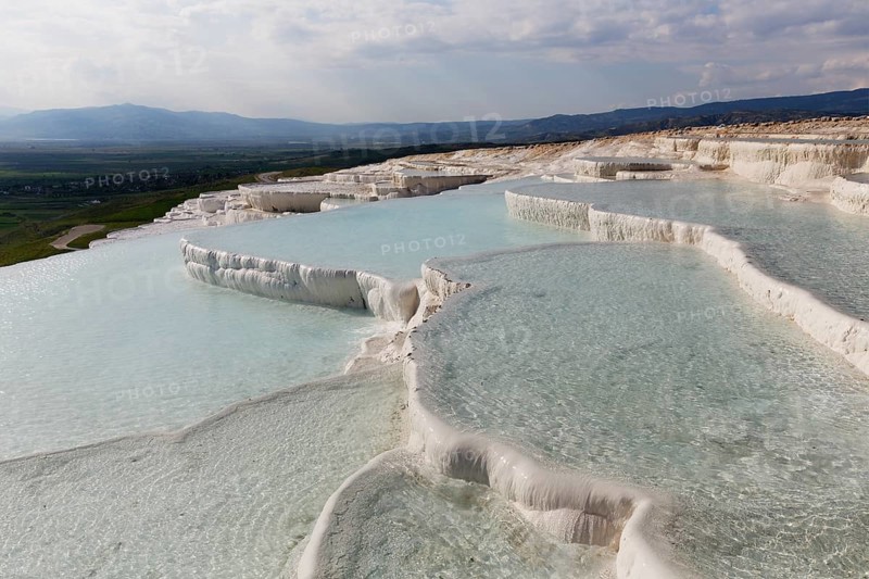 Travertine terraces of Pamukkale