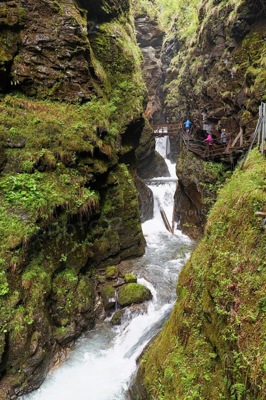 Raggaschlucht gorge