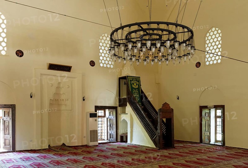 Prayer room of Sueleymaniye Mosque on Castle Hill