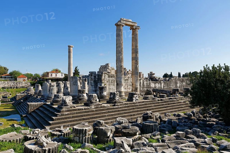Didymaion Temple in the ancient city of Didyma