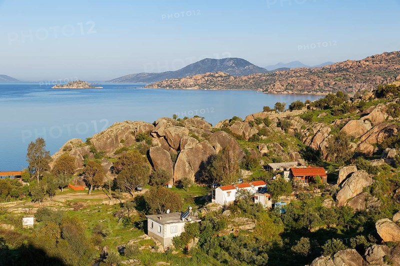 Village of Kapikiri on Lake Bafa