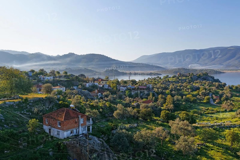 Village of Kapikiri on Lake Bafa