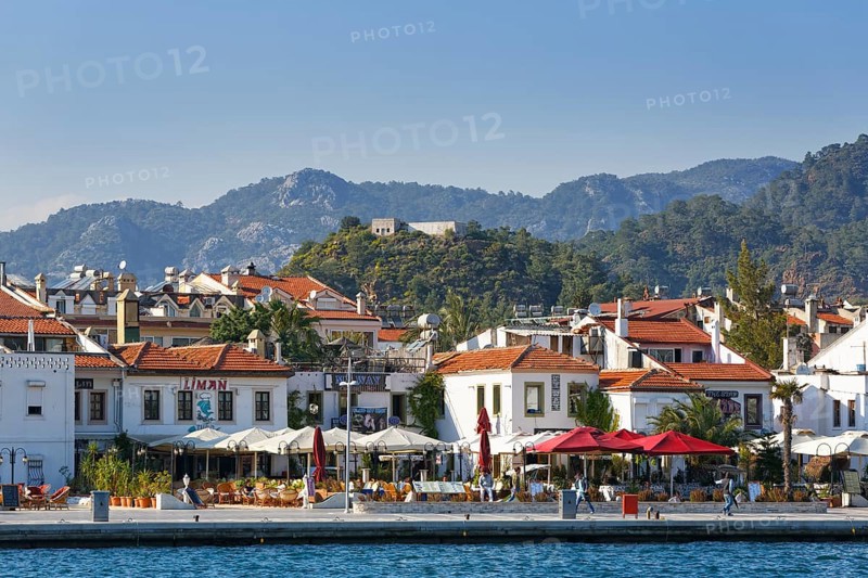 Townscape with promenade