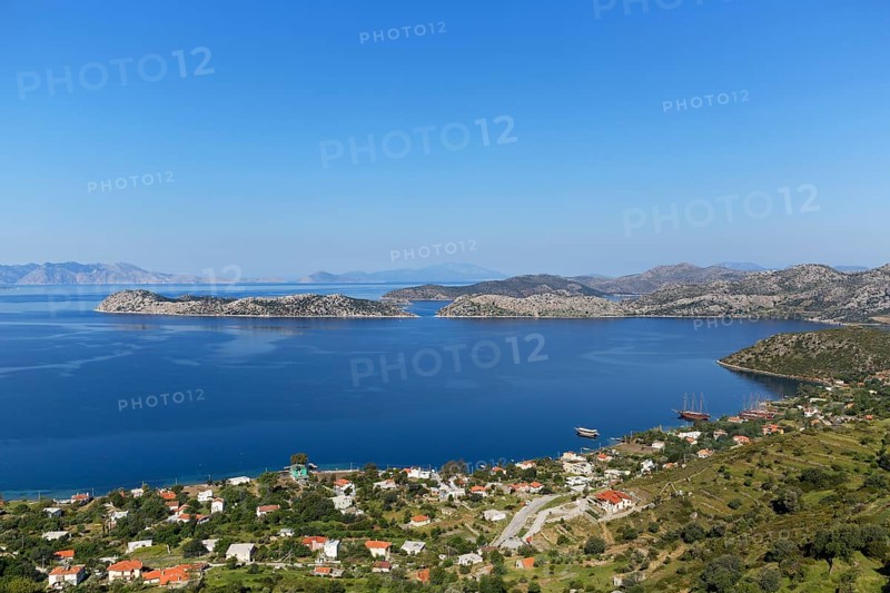Coast with the village of Sogut