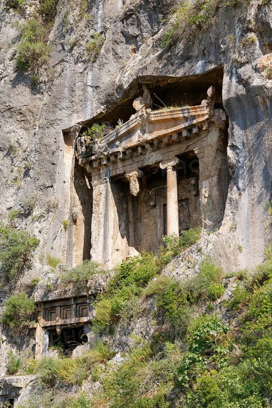 Lycian rock tombs