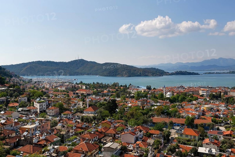 View over the roofs of Fethiye