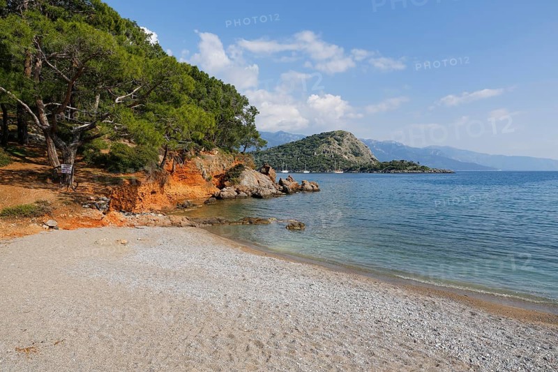 Gemiler Bay and Gemiler Island