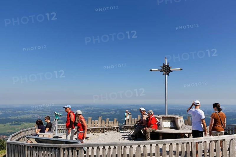 Summit cross on Hoernle Mountain