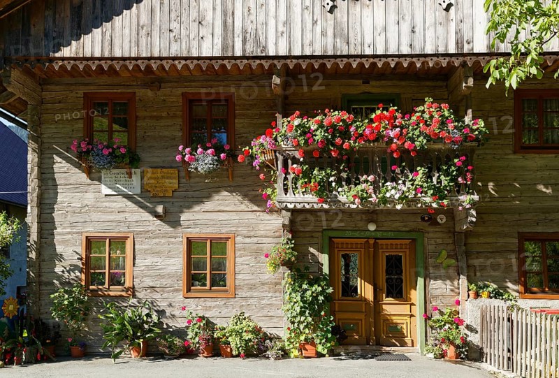 Old wooden house