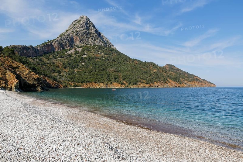 Beach in Adrasan Bay
