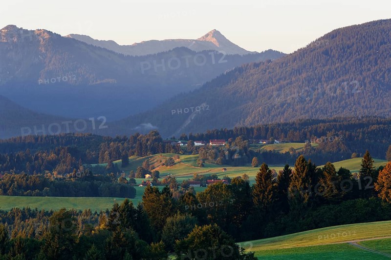 Landscape in the Alpine Foreland