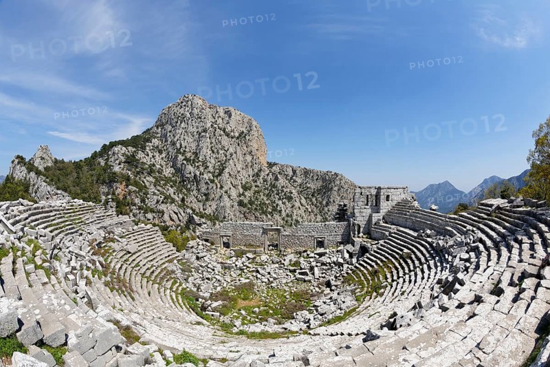 Theatre and Mount Solymos