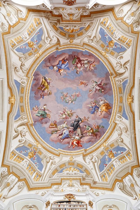 Ceiling fresco by Bartolomeo Altomonte