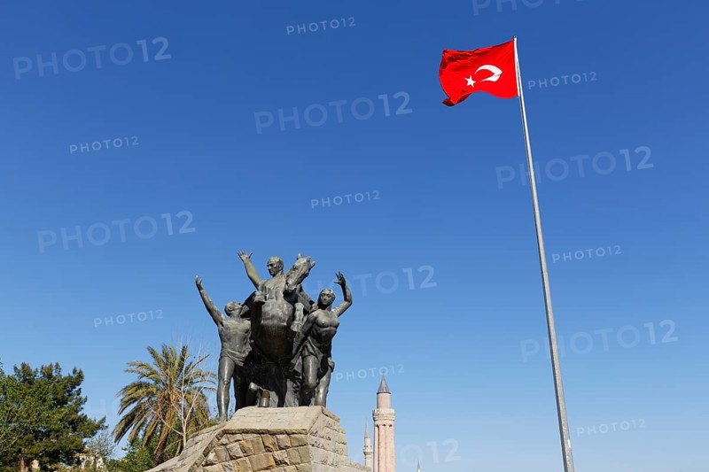 Ataturk Monument by Hueseyin Gezer