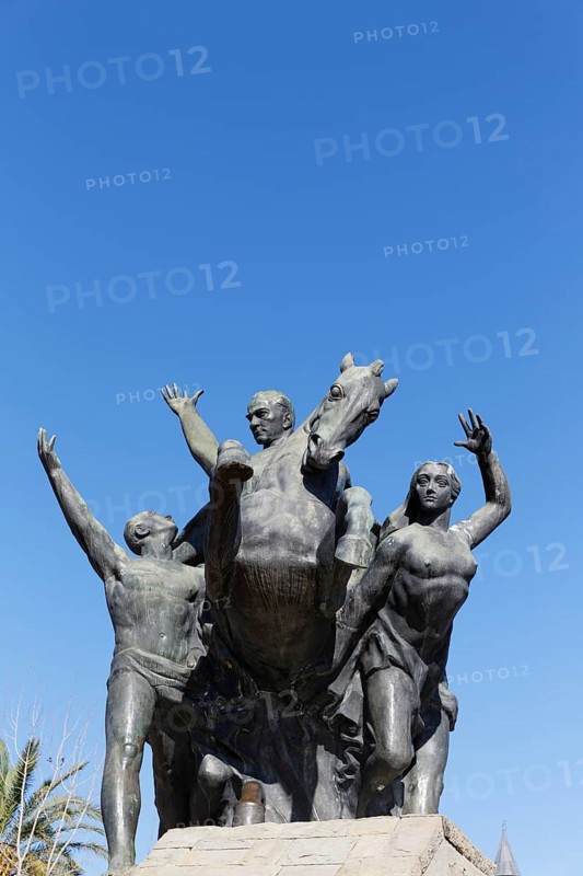Ataturk Monument by Hueseyin Gezer