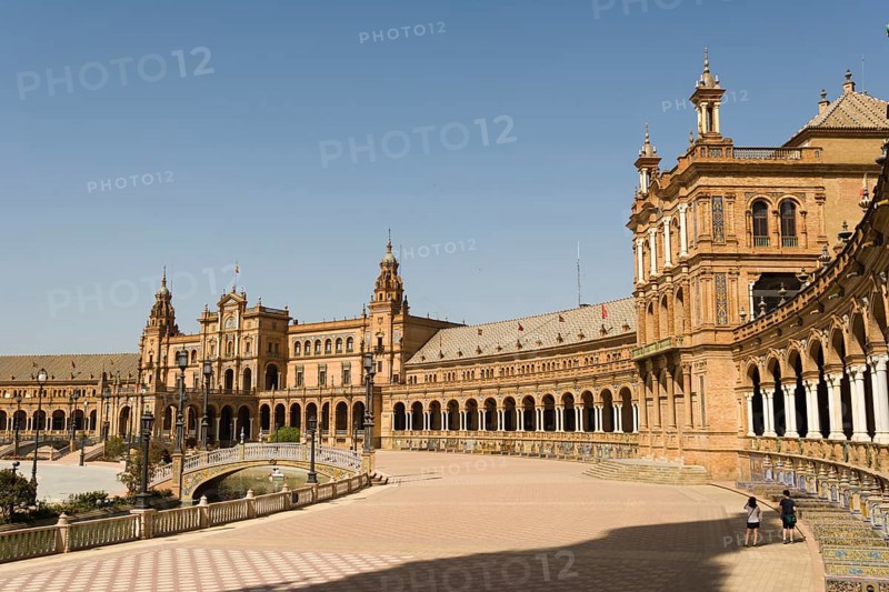 South wing of the Plaza de Espana