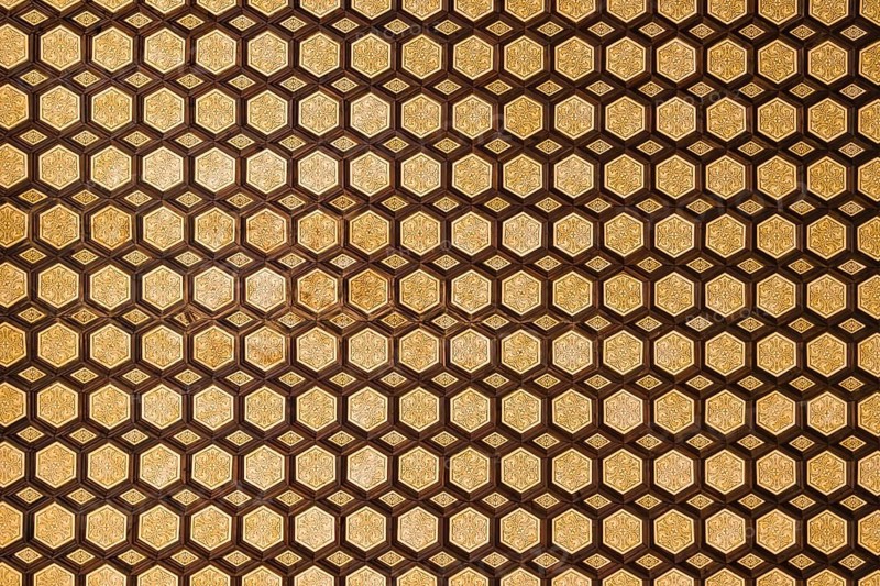 Detail of south wing of Plaza de Espana