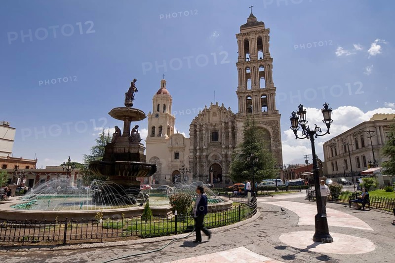 Plaza de Armas square with a cathedral