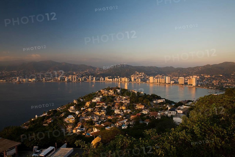 Acapulco Bay in the evening light
