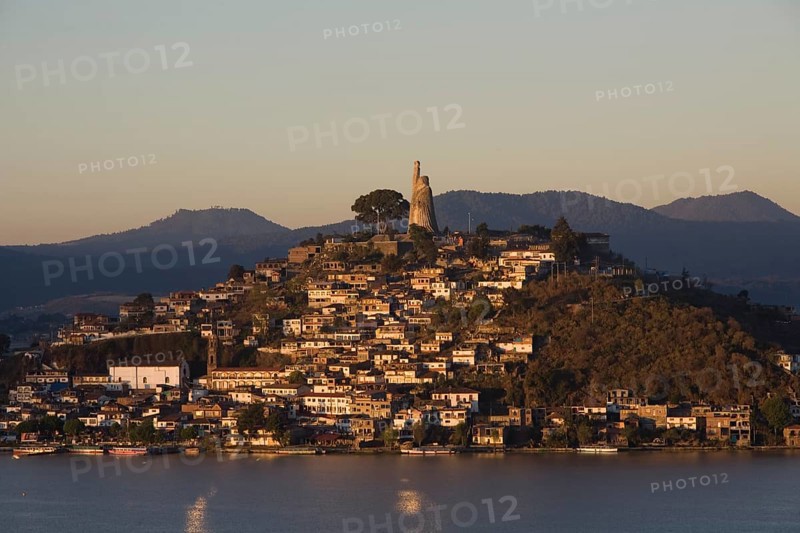 Janitzio Island in Lake Patzcuaro