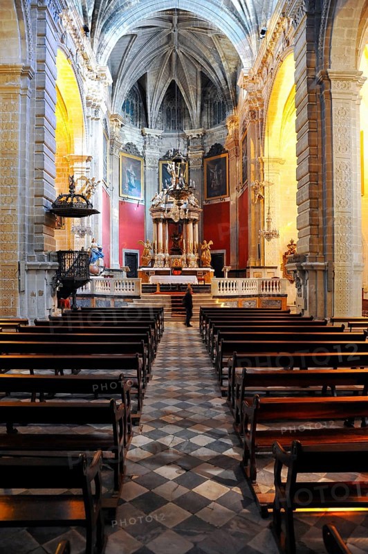 Interior of the Priory Church
