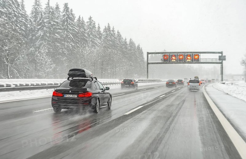 Danger of traffic jams and speed limits