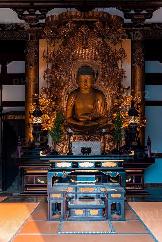 Buddha Statue in Konkai-Komyoji Temple