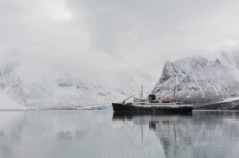 Passenger ship MS Nordstjernen in the Arctic Ocean
