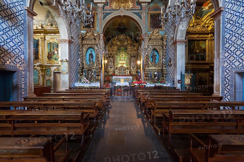 Church of San Pedro in the Convent of St. Clara in the historic town centre of Funchal