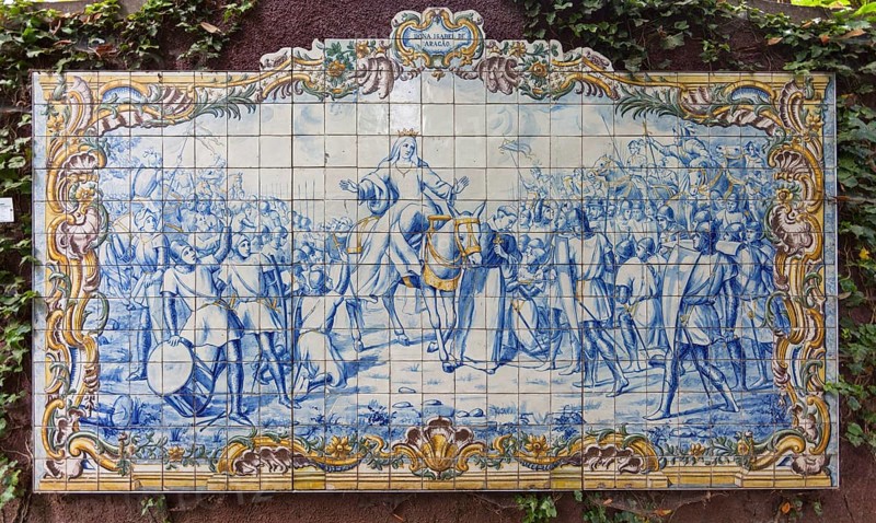 Image made from tiles