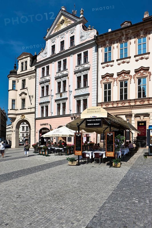 Historic building on Old Town Square