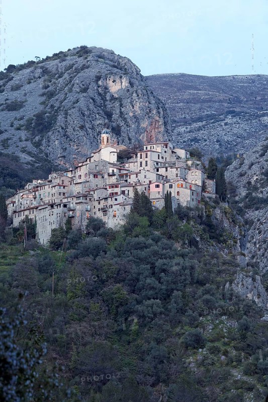 Mountain village of Peillon