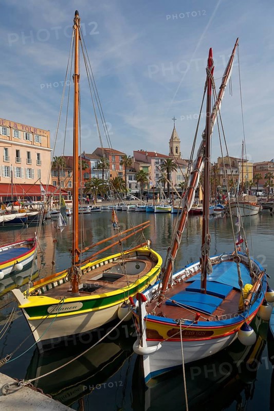 Traditional wooden fishing boats