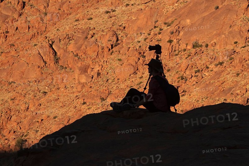 Photographer in the Tiras Mountains