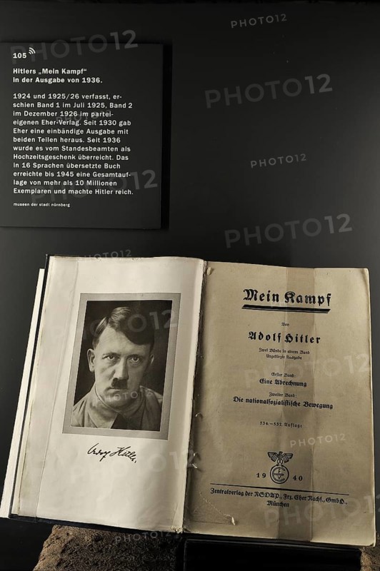 The book 'Mein Kampf'