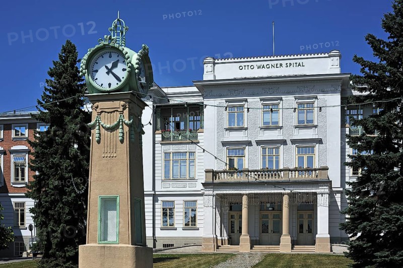 Main building of the Otto Wagner Hospital